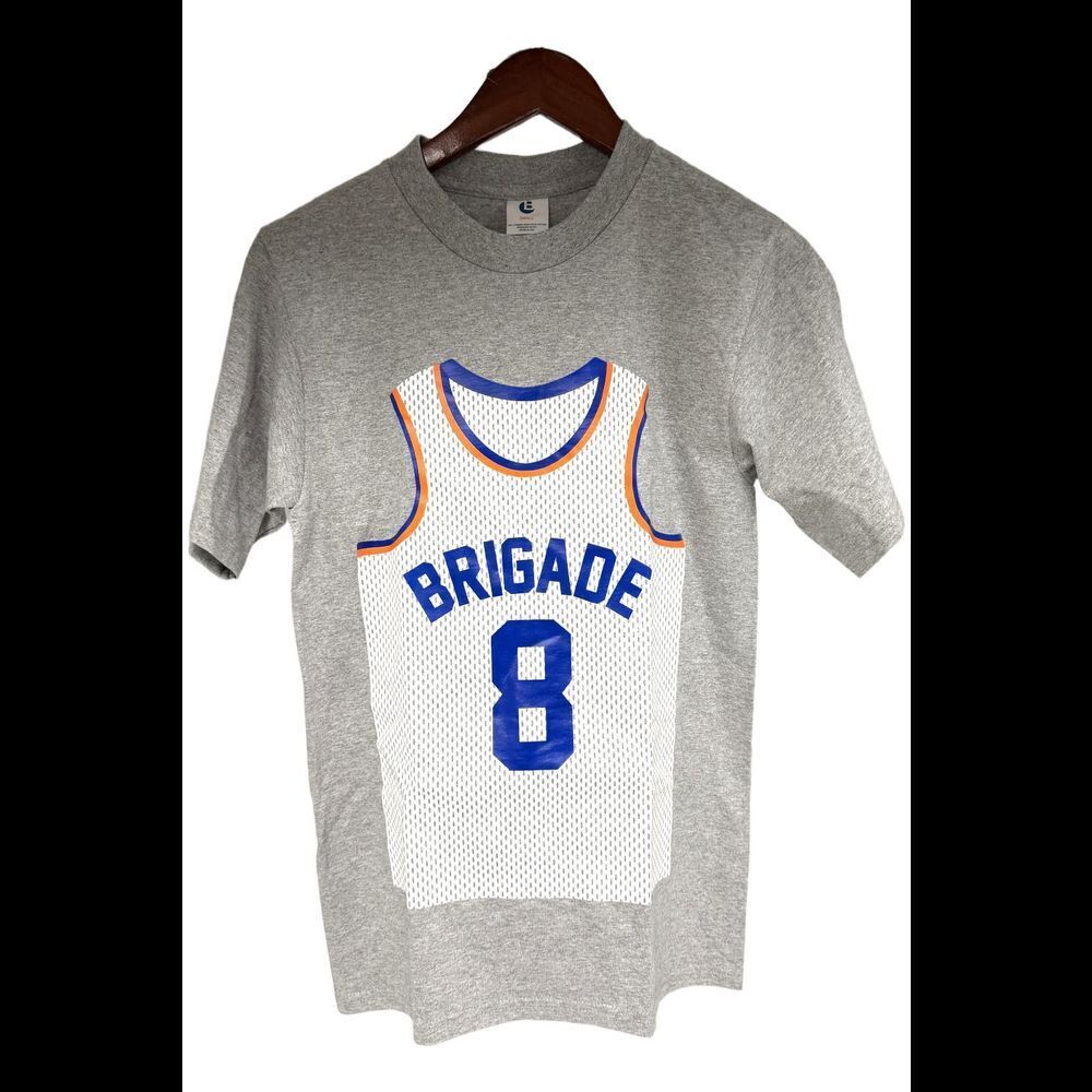Brigade Men's Jersey Tee Shirt Gray
